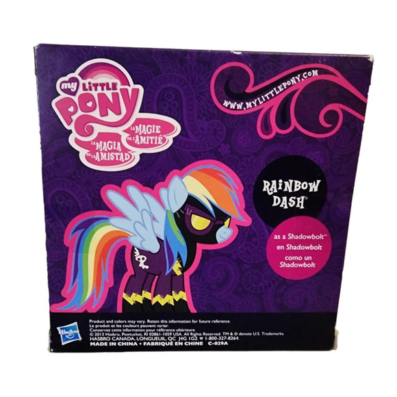 Hasbro My Little Pony Friendship Magic RAINBOW DASH Shadowbolt TRU Action Figure - Picture 3 of 9